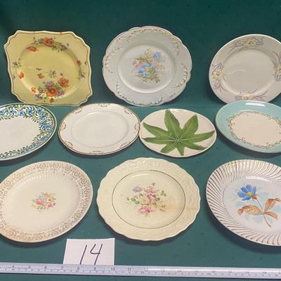 Vintage Plate Lot