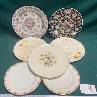 Vintage Plate Lot