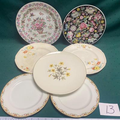 Vintage Plate Lot