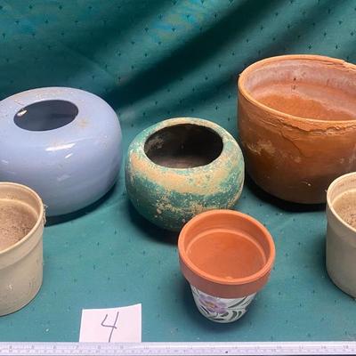 Clay Planter Lot