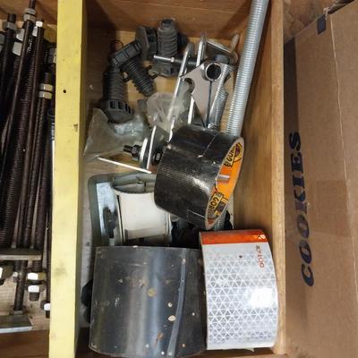 HARMONIC BALANCER-STEERING WHEEL PULLER AND MISC. PARTS & TOOLS