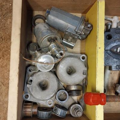 HARMONIC BALANCER-STEERING WHEEL PULLER AND MISC. PARTS & TOOLS