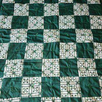 Small Handmade Quilted Blanket