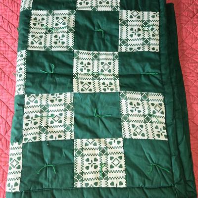 Small Handmade Quilted Blanket