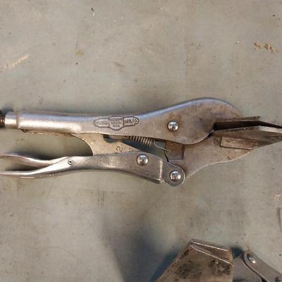 WELDING GRIP PLIERS AND SHEET METAL VISE GRIPS