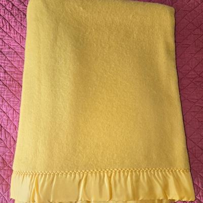 Very Soft Yellow Blanket