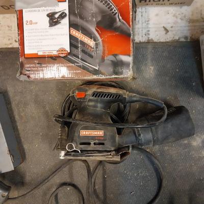 CRAFTSMAN 1/4'" SHEET SANDER-DRILL AND DRILL BITS