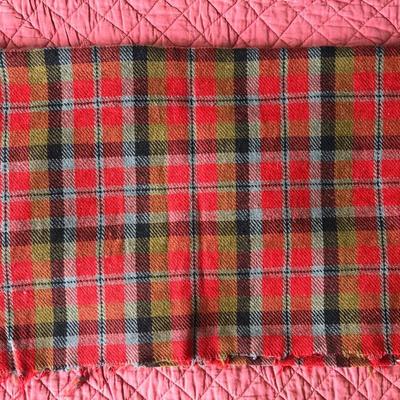 Vintage Fairbo Flannel Blanket