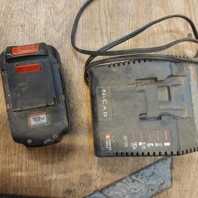 RIGID CORDLESS DRILL EXTRA BATTERY AND CHARGER