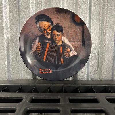 Norman Rockwell Plate