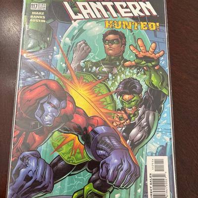 Vintage Green Lantern hunted comic book