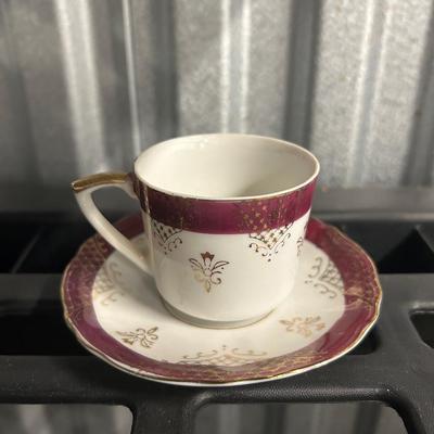 Set of Tea Cups and Plates