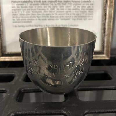 John Glenn Engraved Cup