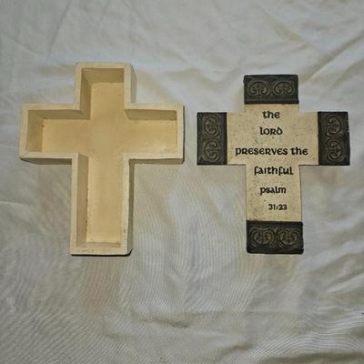 Crosses, crucifix and religious wall decor