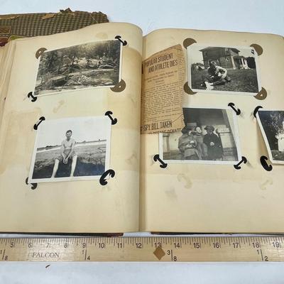 Vintage / Antique photo album and scrap book