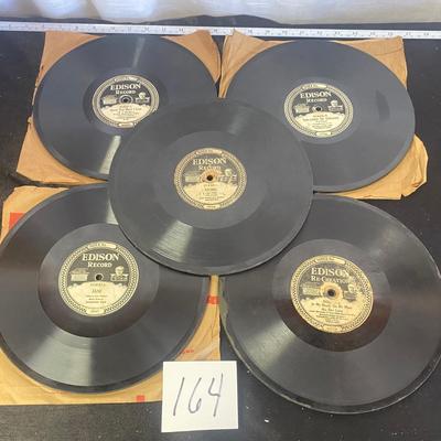 Vintage Edison Thick Disc Records