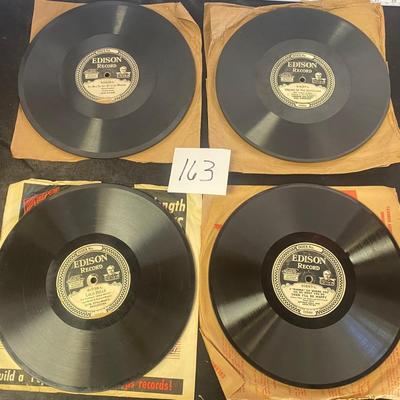 Vintage Edison Thick Disc Records