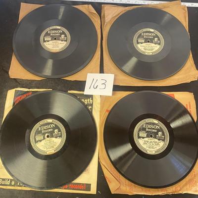Vintage Edison Thick Disc Records