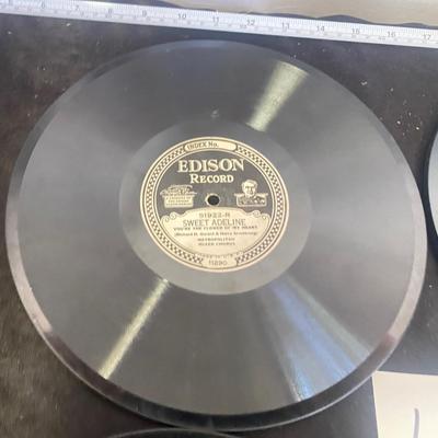 Vintage Edison Thick Disc Records