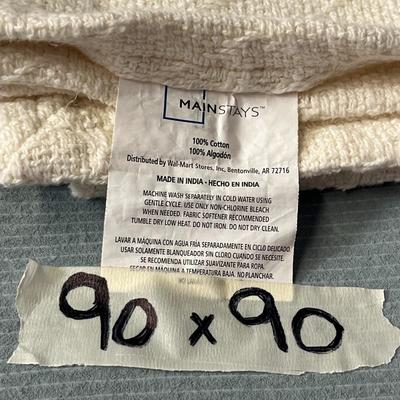 Mainstays Cotton Throw Blanket - 90x90