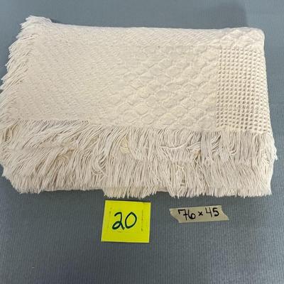 Cotton Throw Blanket - 76x45