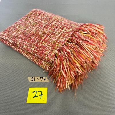 Knit Throw Blanket - 51x72