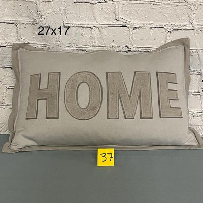 Potterybarn Home Throw Pillow - 27x17