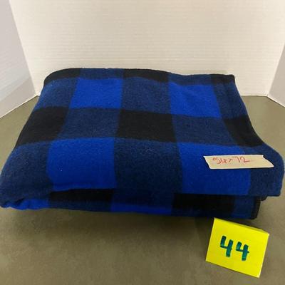 Blue Buffalo Check Throw Blanket - 56x72
