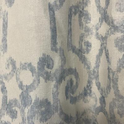 Blue and White Potterybarn Curtain Set - 49x80/each