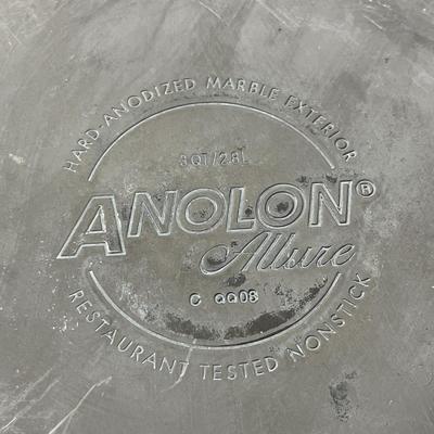 Anolon Allure Set of Nonstick Pots and Pans 