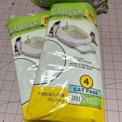 Breeze Cat Litter Pellets and Litter Box Liners 