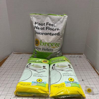 Breeze Cat Litter Pellets and Litter Box Liners 