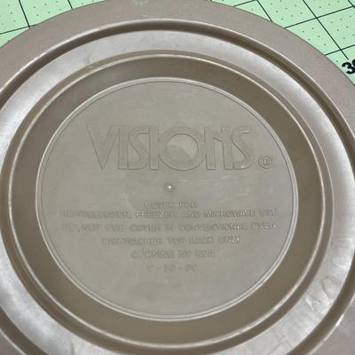 Visions Glass Dishes with Lids!
