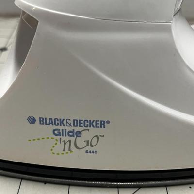 Clothes Iron -Black and Decker Glide n' Go!