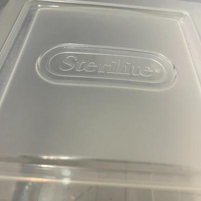 Sterilite and Rubbermaid Clear Box Bins