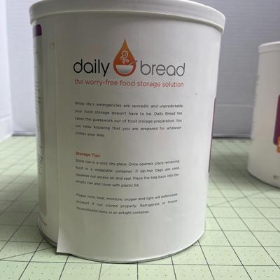 2 Daily Bread Chocolate Milk Mix - 80oz - Food Storage Cans