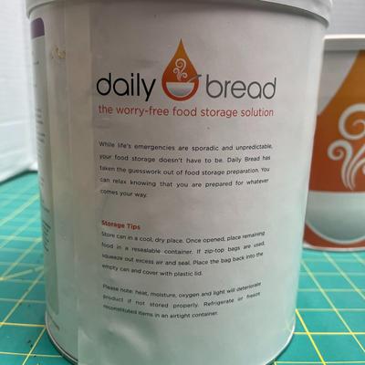 2 Daily Bread Chocolate Milk Mix - 80oz - Food Storage Cans