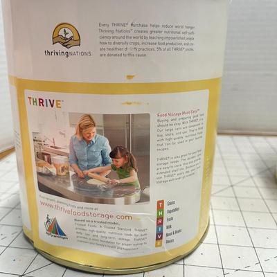 2 Thrive White Sugar - 91.2oz - Food Storage Cans (Shelf Reliance)