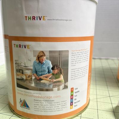 2 Thrive White Rice - 85.9oz - Food Storage Cans (Shelf Reliance)