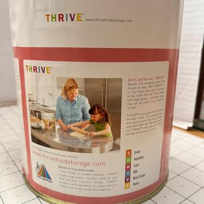 2 Thrive Premium Freeze Dried Peach Slices - 9oz - Food Storage Cans (Shelf Reliance)