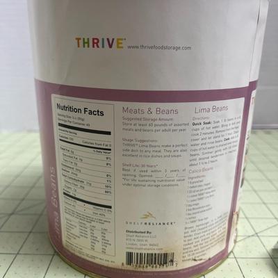 1 Lima Beans - 86.4oz - Food Storage Cans (Shelf Reliance)
