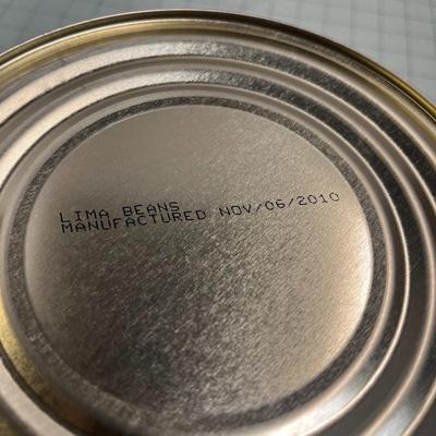 1 Lima Beans - 86.4oz - Food Storage Cans (Shelf Reliance)