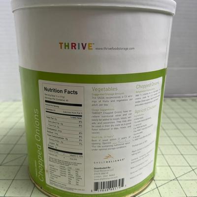 1 Premium Freeze Dried Chopped Onions - 17.6oz - Food Storage Cans (Shelf Reliance)