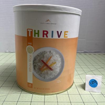 1 Thrive White Rice - 85.9oz - Food Storage Cans (Shelf Reliance)