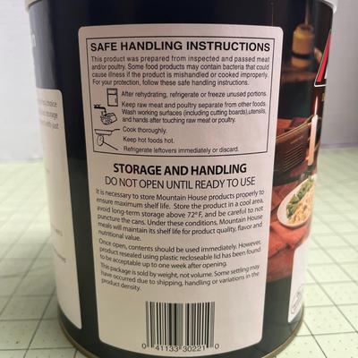 1 Mountain House Freeze Dried Pork Chops (Uncooked) - 20oz - Food Storage Cans
