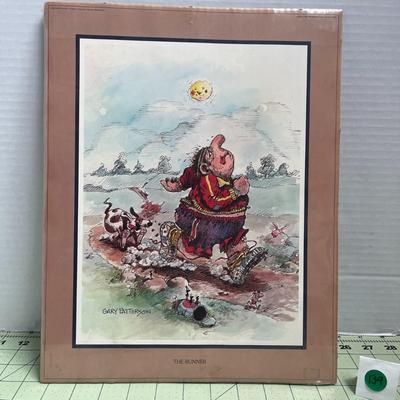 The Runner' by Gary Patterson Poster - wrapped - 11 x 14