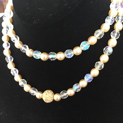 Gorgeous Crystal Beaded Fashion Necklace