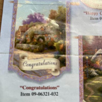 Thomas Kinkade - Year of Glad Tidings - Flag Collection - 'Congratulations' Flag. 28x40