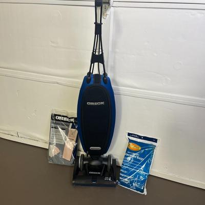 Oreck Vacuum with New Vacuum Bags