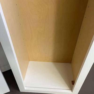 White Upper Cabinet (No Hardware) - 18x12x42